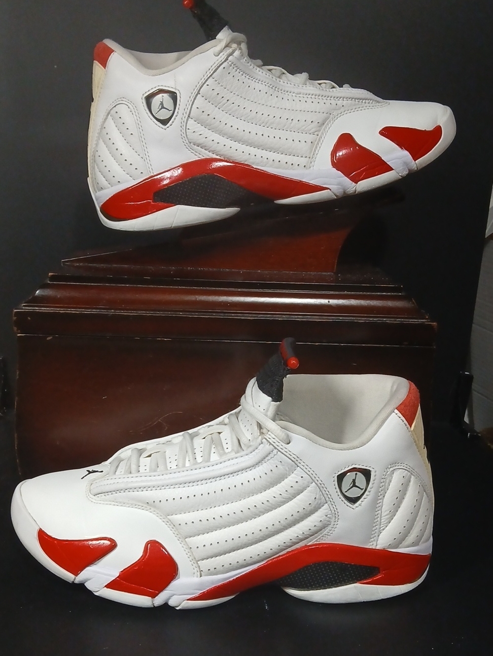 Air Jordan 14 Retro. "CANDY CANE" (2019)  Mens Size-9 ,100%AUTHENTIC!